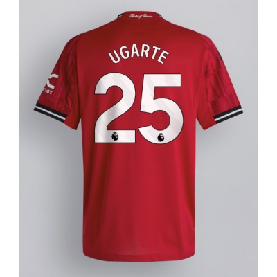 Fotballdrakt Herre Manchester United Manuel Ugarte #25 Hjemmedrakt 2025-26 Kortermet Fotballdrakt Herre Manchester United Manuel Ugarte #25 Hjemmedrakt 2025-26 Kortermet